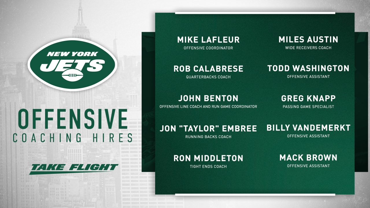 Mike LaFleur Named Jets' Offensive Coordinator - Vimarsana News
