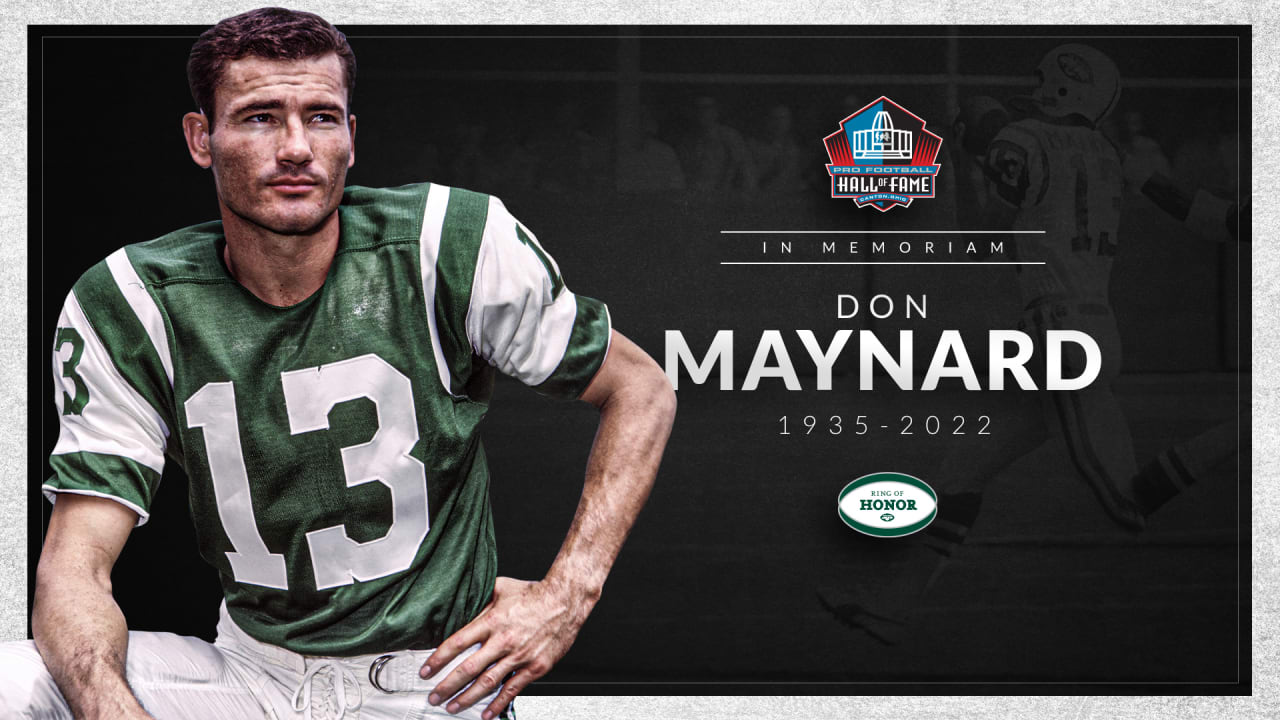 NFL Hall of Famer Don Maynard Obituary | New York Jets