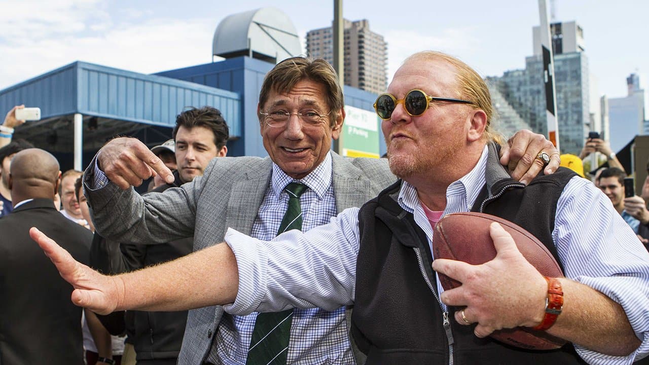 Jets + Chefs: The Ultimate Tailgate Hosted by Joe Namath and Mario