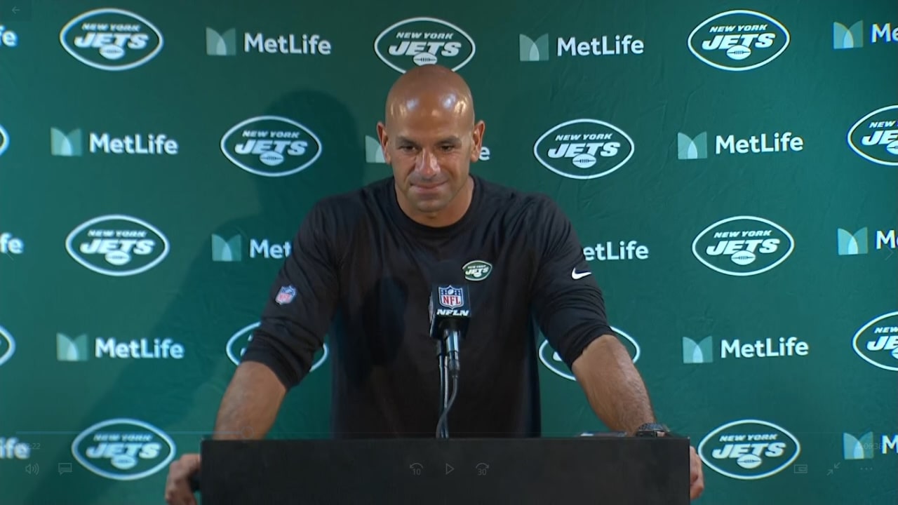 Robert Saleh Postgame Press Conference, Jets vs. Chiefs