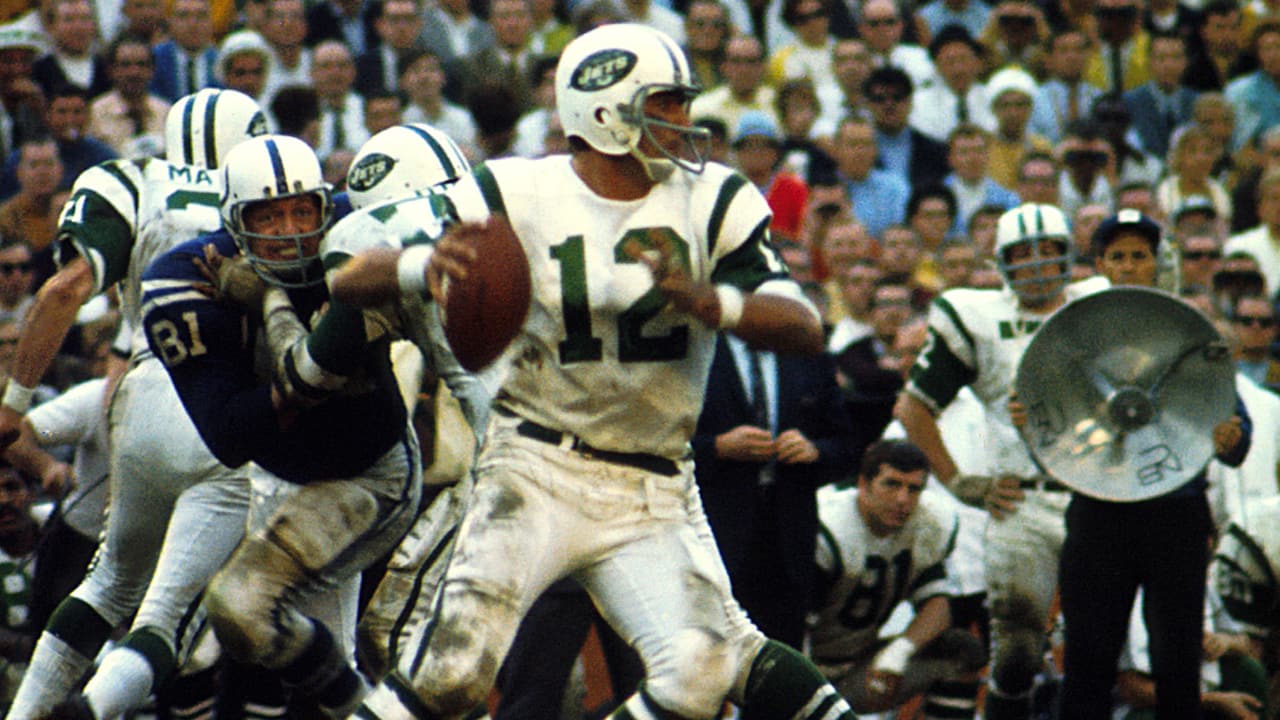 Joe Namath SUPER BOWL III NY JETS vs COLTS 1969 NFL Original 35mm Photo  Slide