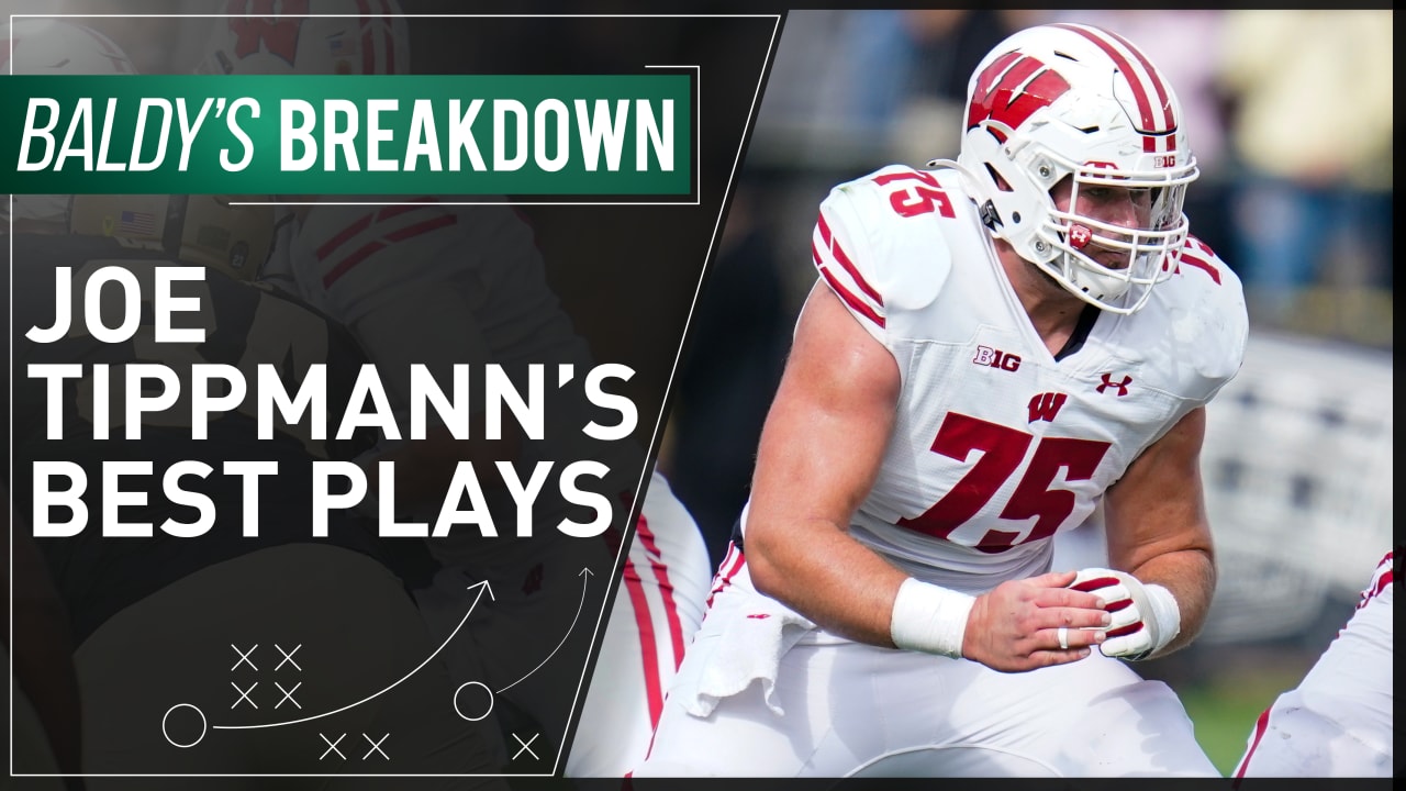 2023 NFL Draft: OL Joe Tippmann, Wisconsin, Round 2, Pick 43