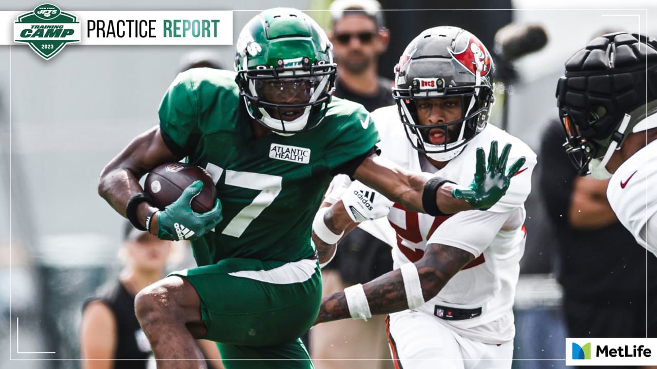 JetsBucs Practice Report Garrett Wilson ‘Changes Dynamics’ in Joint