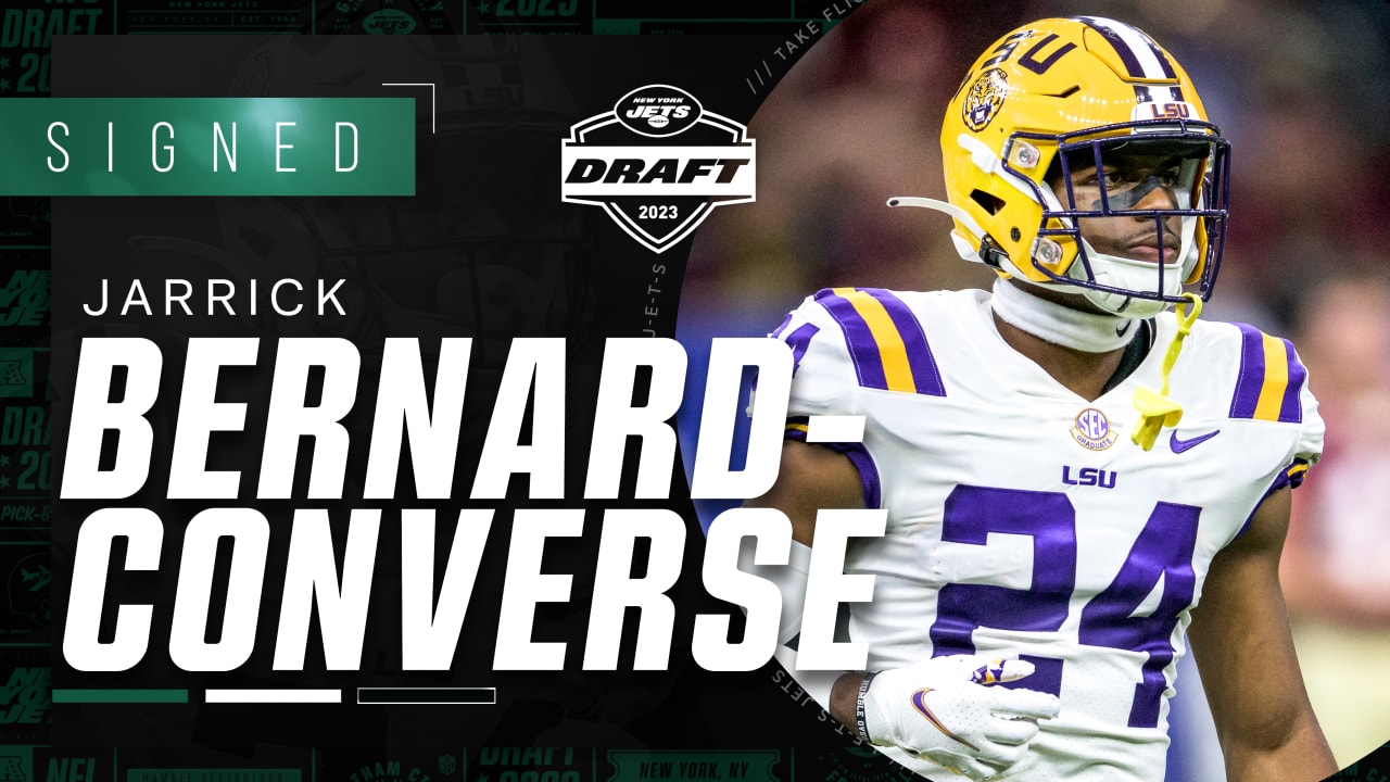 Jets select LSU CB Jarrick Bernard-Converse at No. 204