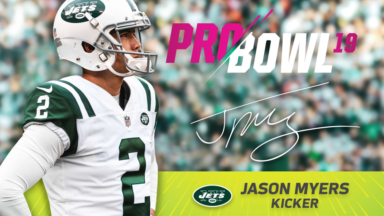 Jason Myers Will Be First Kicker to Represent the Jets at the Pro Bowl