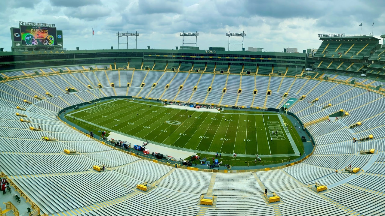 soccer at lambeau field