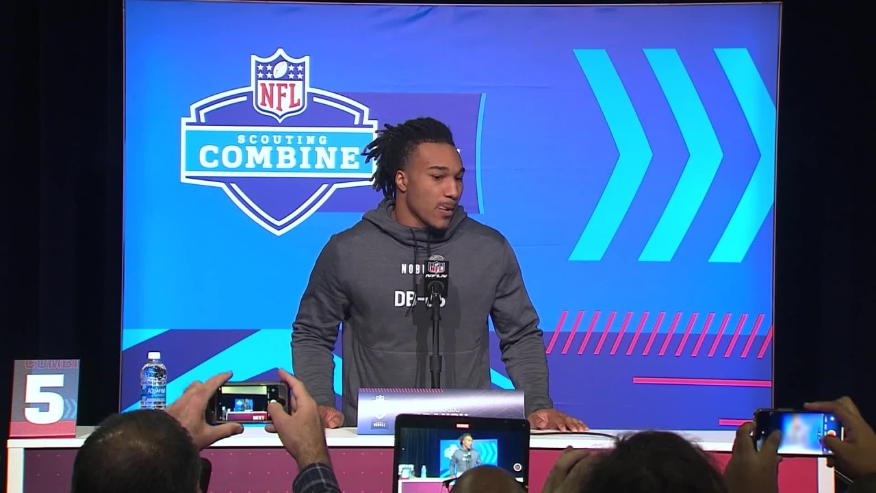 S Brian Branch (Alabama) NFL Combine Press Conference