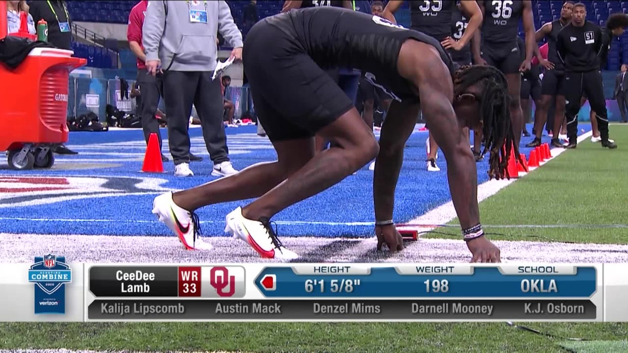 Oklahoma WR CeeDee Lamb's 2020 NFL Combine Workout