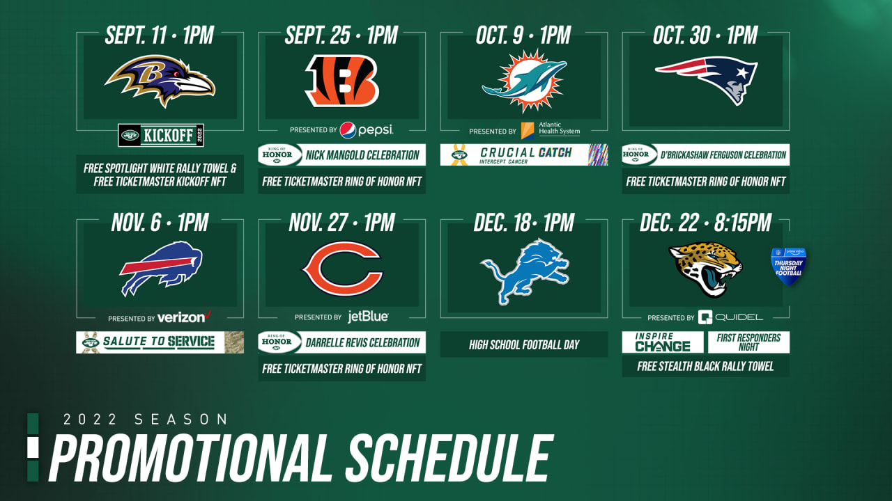 2022 New York Jets Preseason Schedule: Complete schedule, tickets