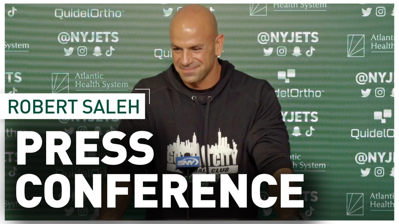 Robert Saleh Rookie Minicamp Press Conference (5/6)