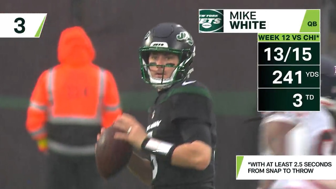 Mike White Among Next Gen Stats' Top 5 Passing Scores During Week 12