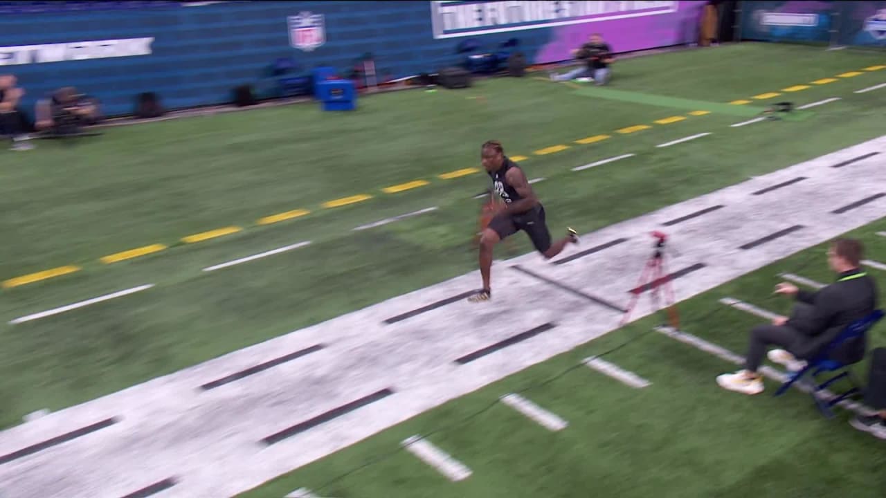 Alabama WR Henry Ruggs Runs 4.27 Second 40-yard Dash at the NFL Combine