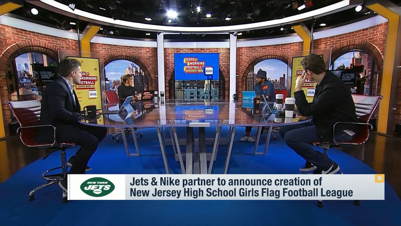 C.J. Uzomah Discusses the Launch of the Jets and Bears NFL Girls Flag  Football League in London