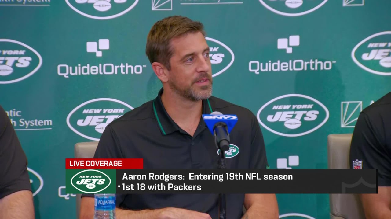 Aaron Rodgers: I'm Going To Play With Jets 'For The Foreseeable Future'