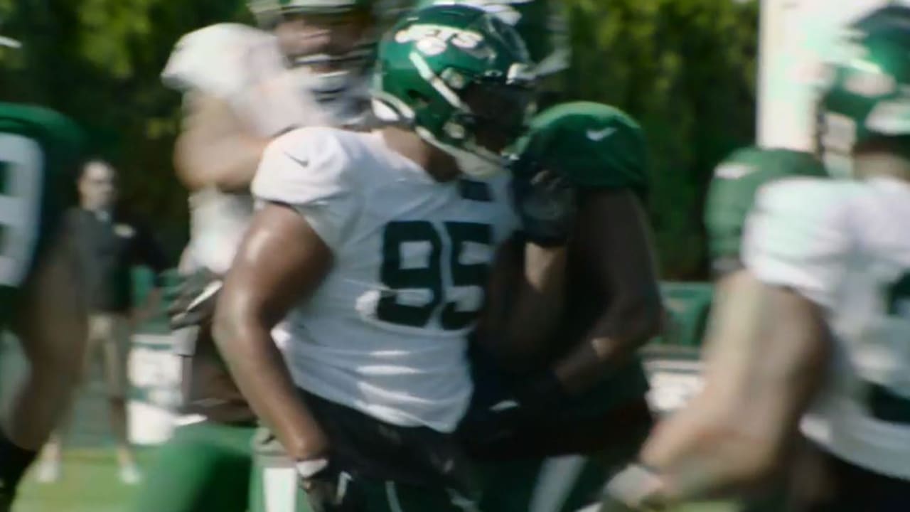 Quinnen Williams broke foot during workout; Jets hopeful he's ready for  training camp