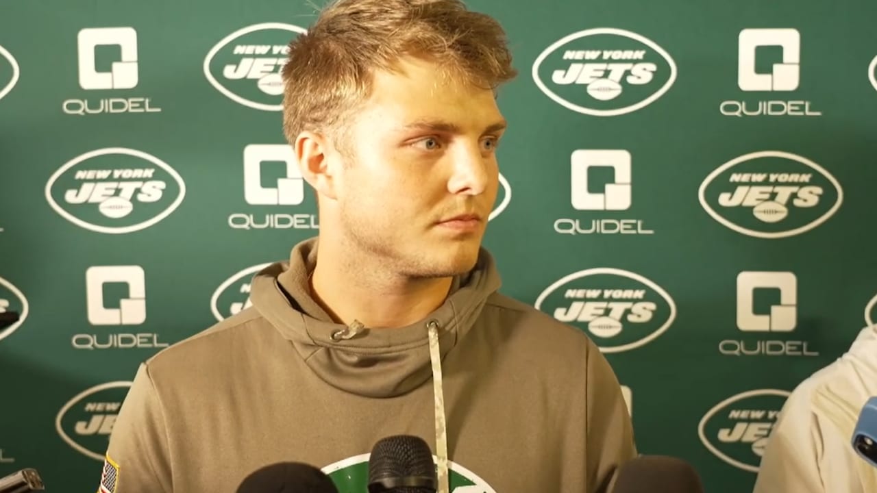 Eye on the Y: In first Jets press conference, Zach Wilson reveals