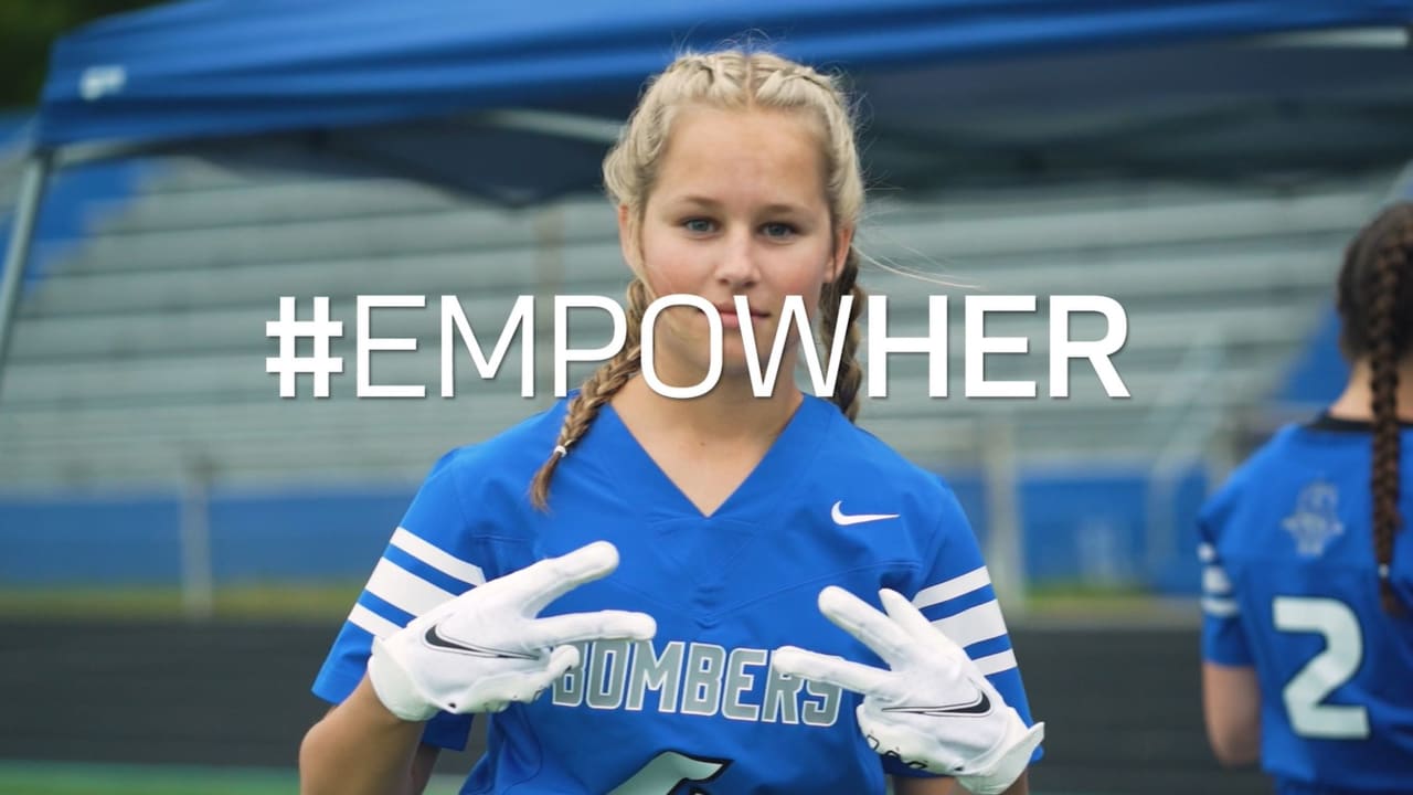 Plainfield Lady Cardinals Experience Flag Football Jamboree at NY Jets  Training Center (Video)