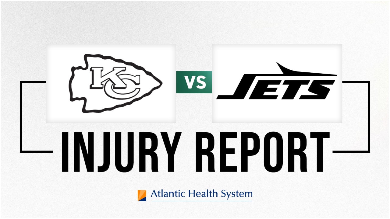 New York Jets vs. Kansas City Chiefs Injury Report Week 4 Wednesday