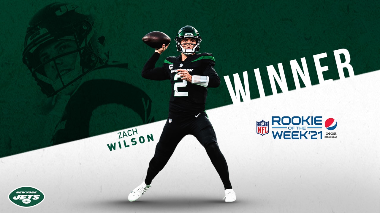 New York Jets QB Zach Wilson wins second Rookie of the Week award