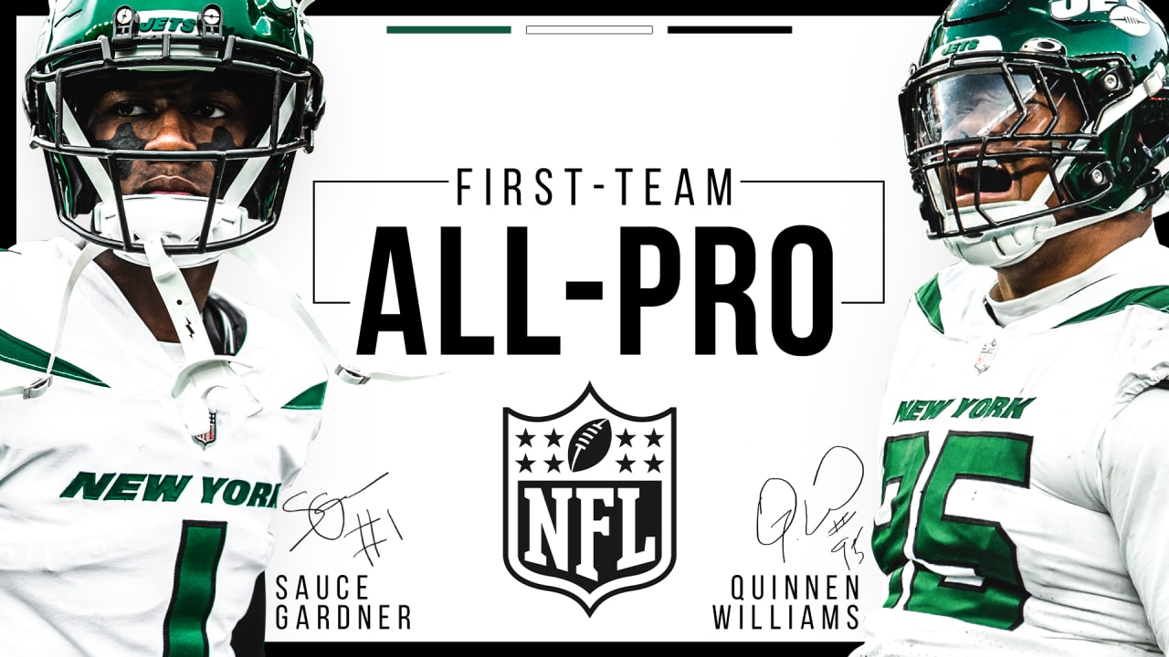 3 Jets named to All-Pro teams: Sauce Gardner and Quinnen Williams