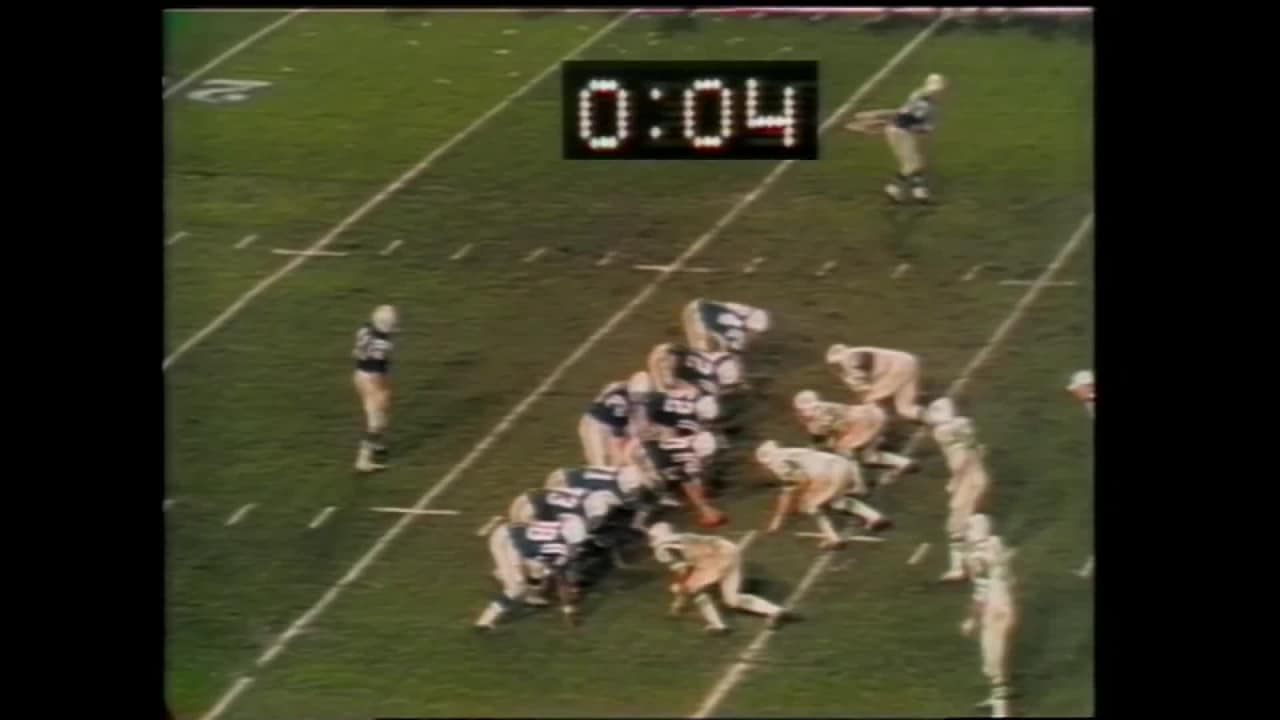 Watch the Final Play of Super Bowl III