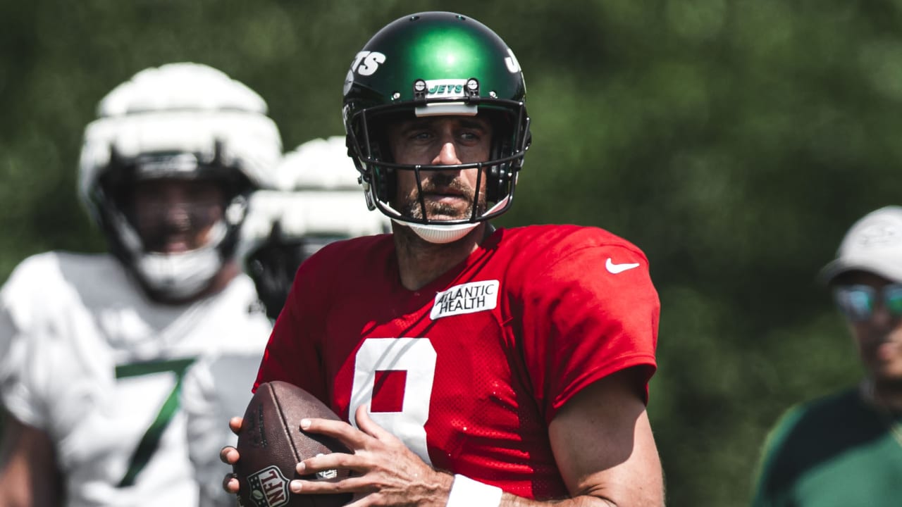 Aaron Rodgers throws TD pass in Jets' preseason debut vs. Giants