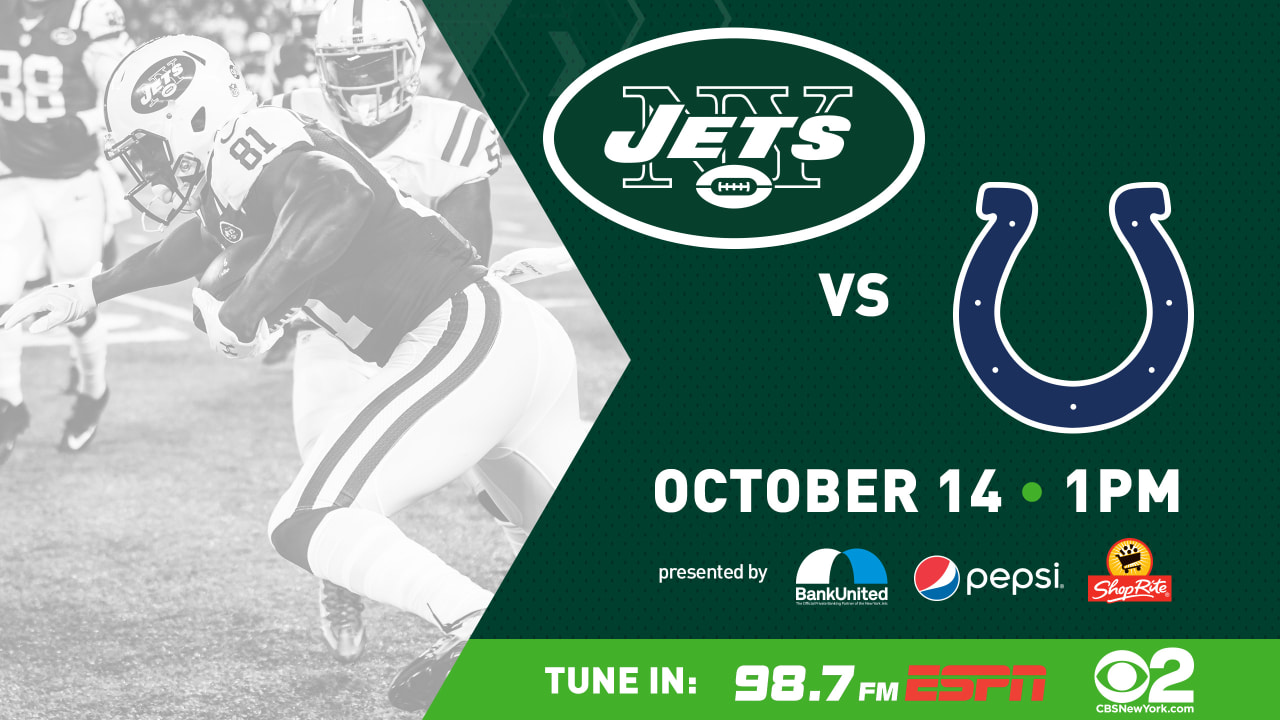 GAMEDAY GUIDE Jets vs. Colts (10/14)