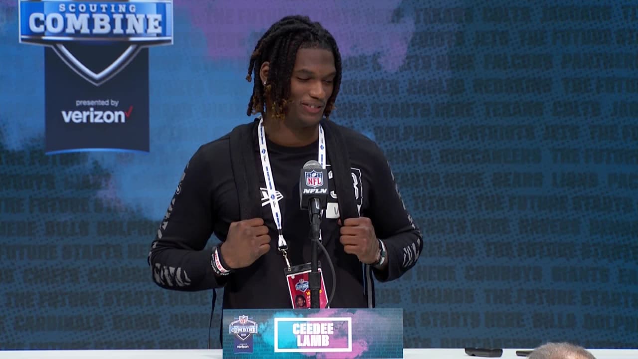 Oklahoma WR CeeDee Lamb | NFL Combine Press Conference