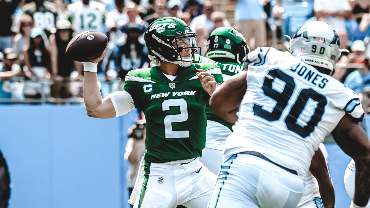 QB Zach Wilson Shows Fearlessness, Relentlessness in Jets' Opening-Day Loss