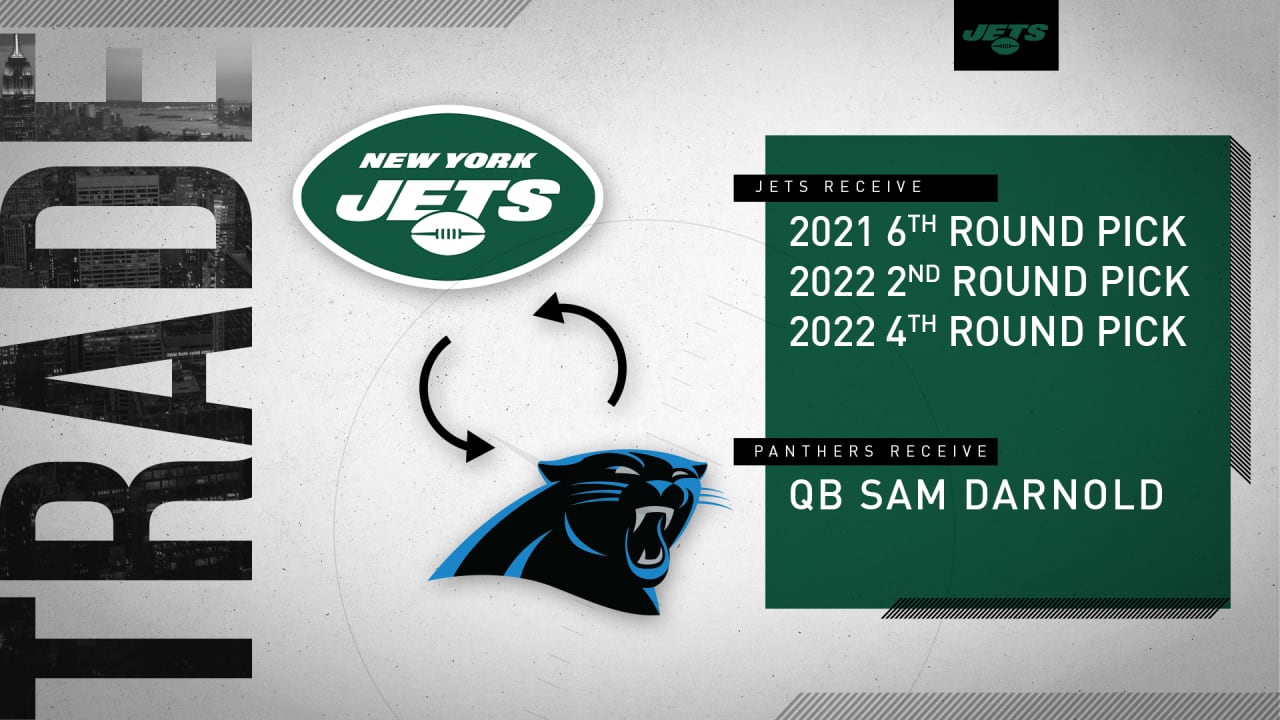 Jets Acquire Three Draft Picks from the Carolina Panthers in Exchange for QB  Sam Darnold