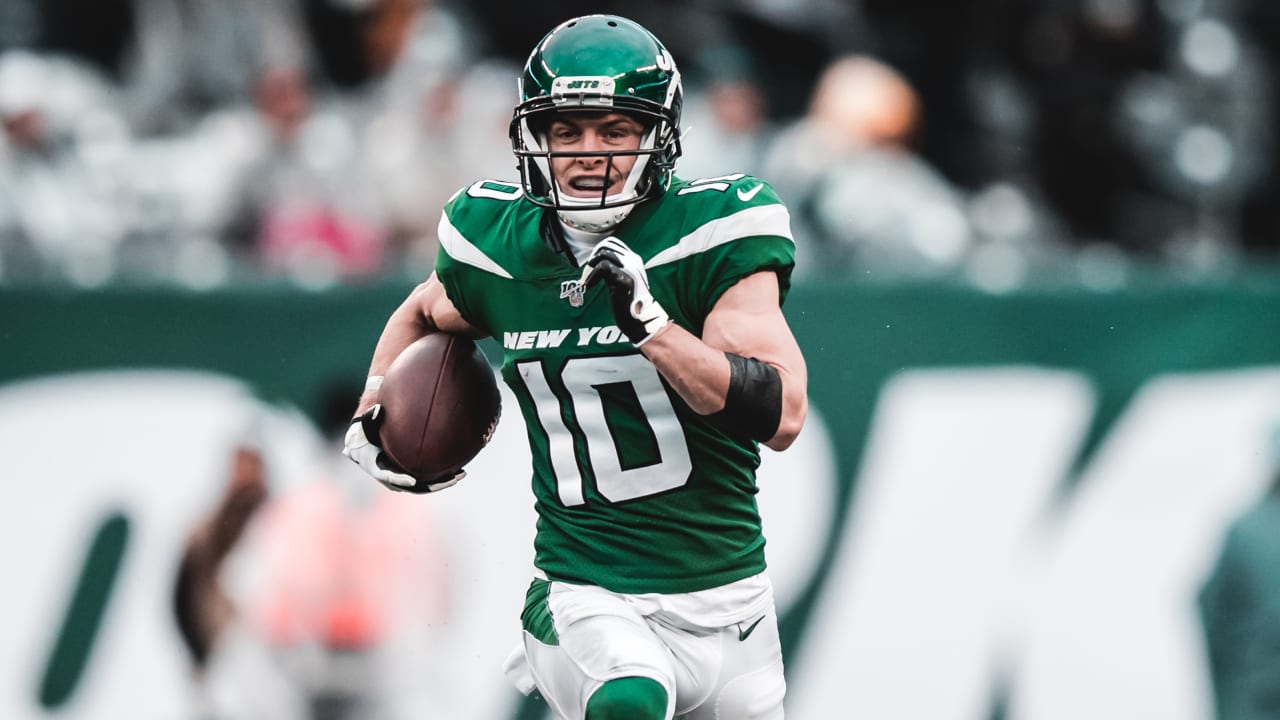 Braxton Berrios went from afterthought to Jets' top receiver