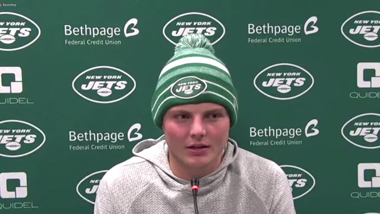 QB Zach Wilson Postgame Press Conference (11/20)