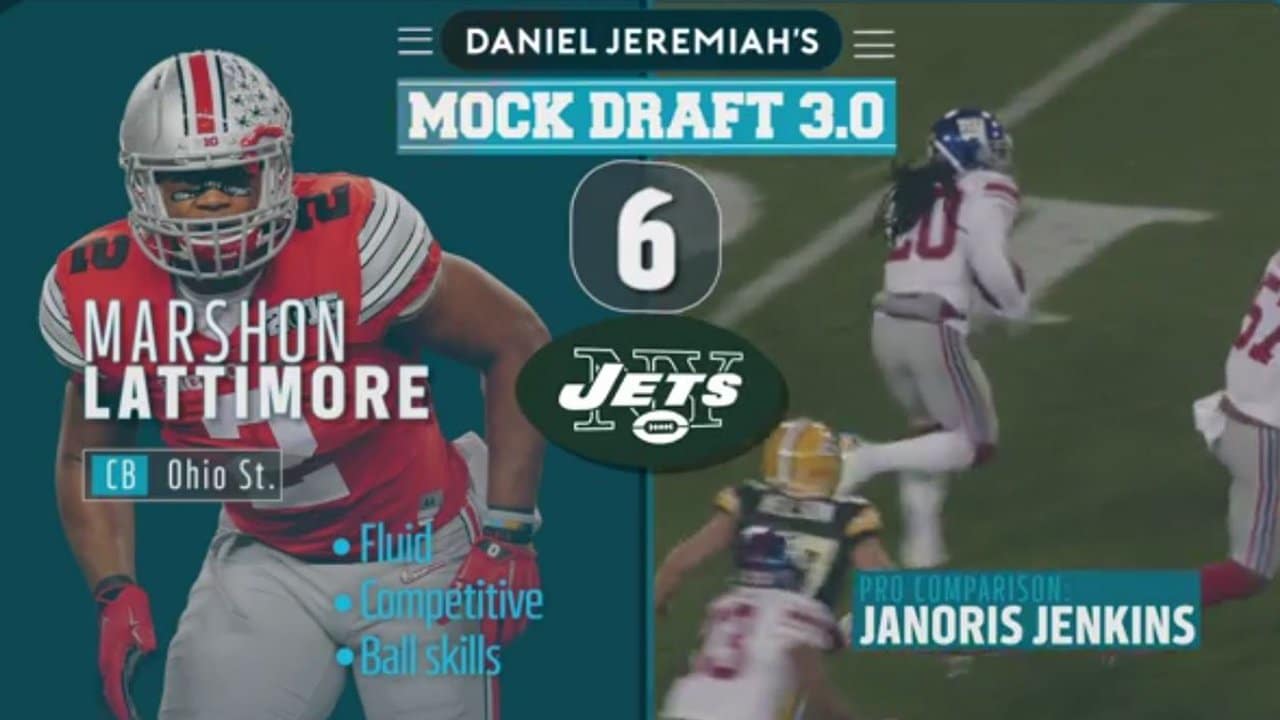 NFLN Daniel Jeremiah's Mock Draft 3.0