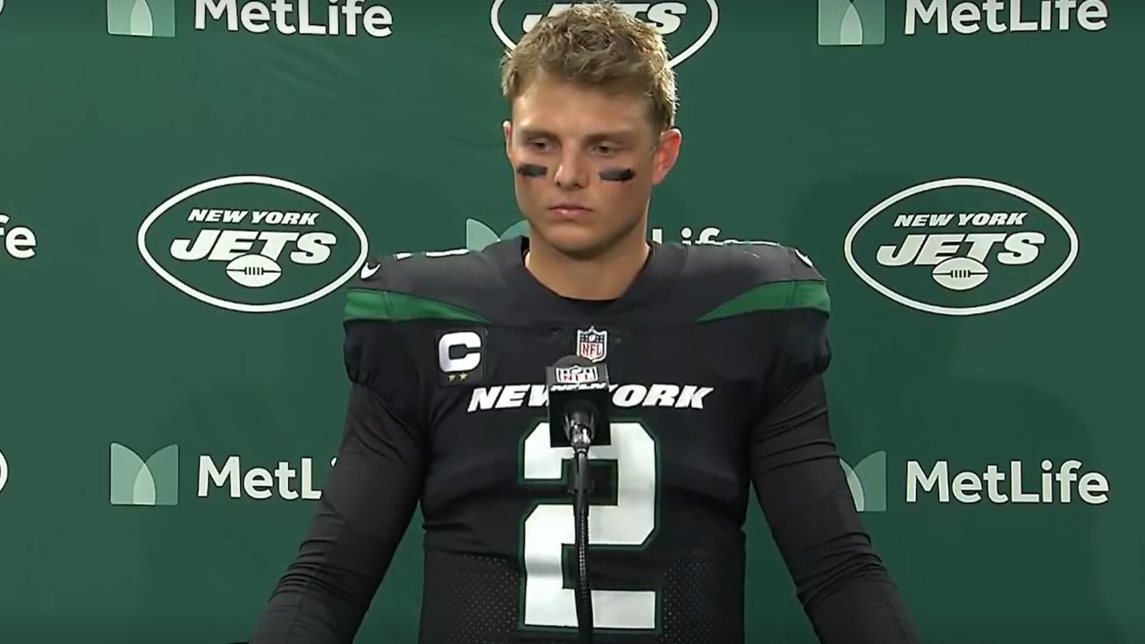 QB Zach Wilson Postgame Press Conference (10/30) Jets vs. Patriots