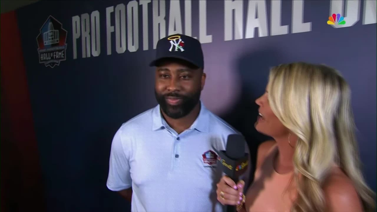 Darrelle Revis Interview at the Hall of Fame Game