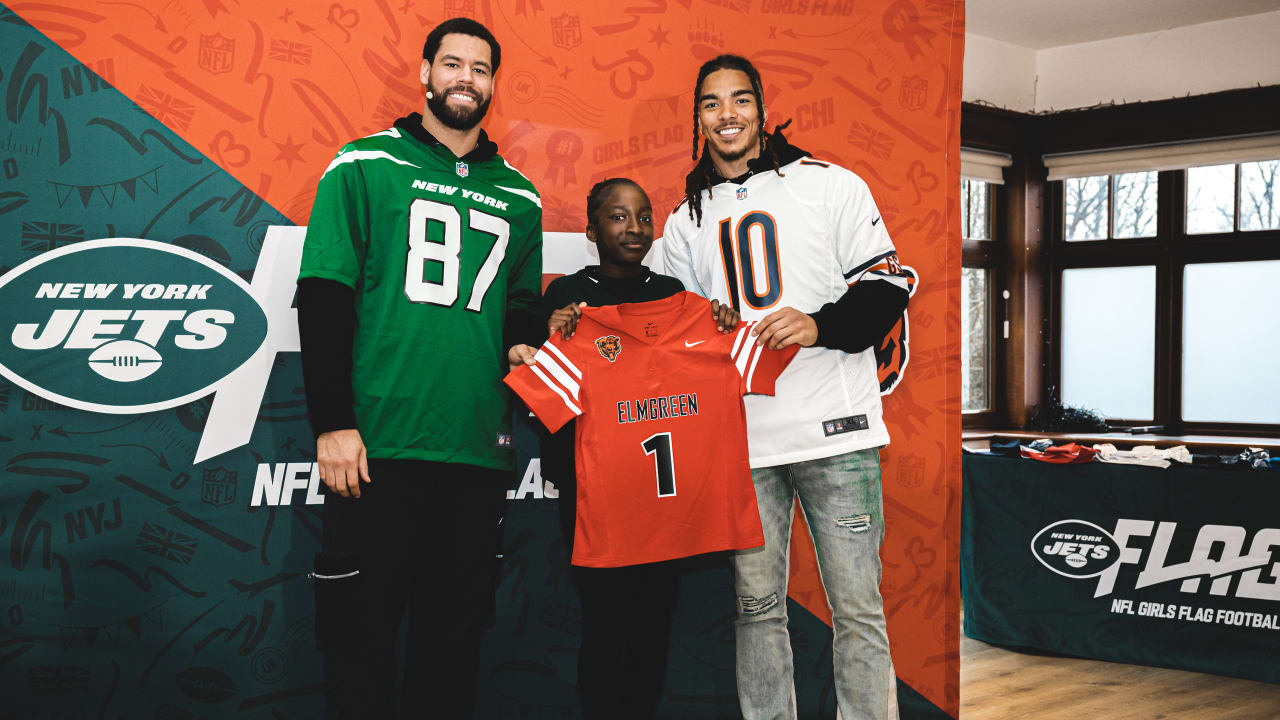 Jets and Bears NFL Flag League in the UK Launch Video