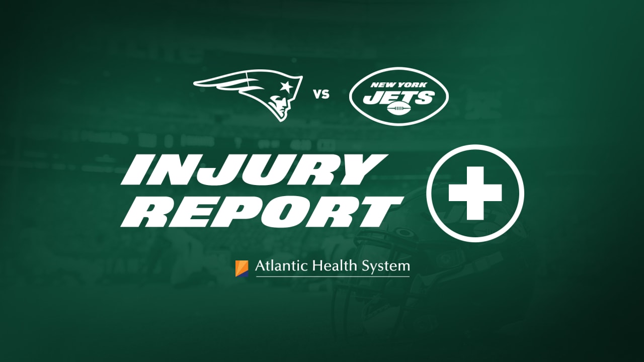 Jets Injury Report Week 7 Vs Patriots Thursday