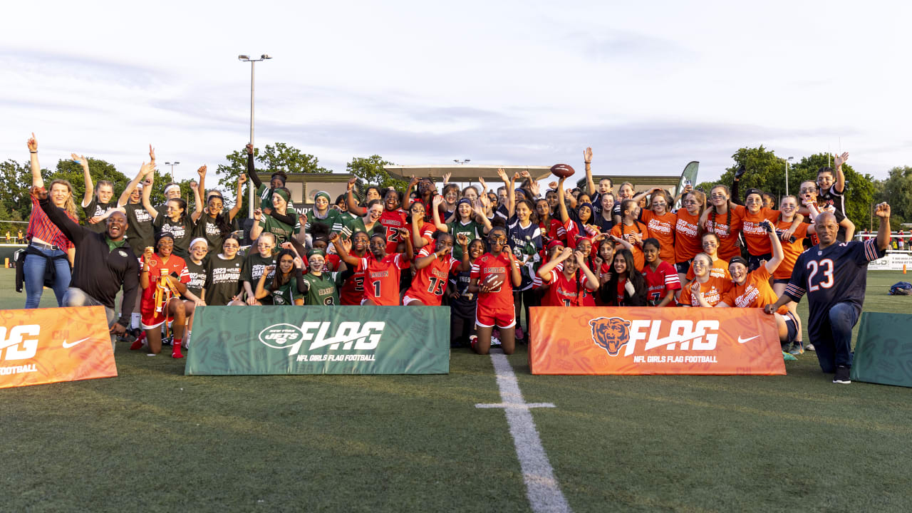 Jets and Bears Celebrate Success of First-Ever UK NFL Flag League