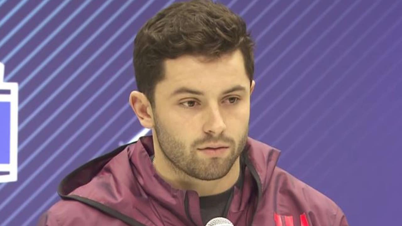 Baker Mayfield Combine Press Conference