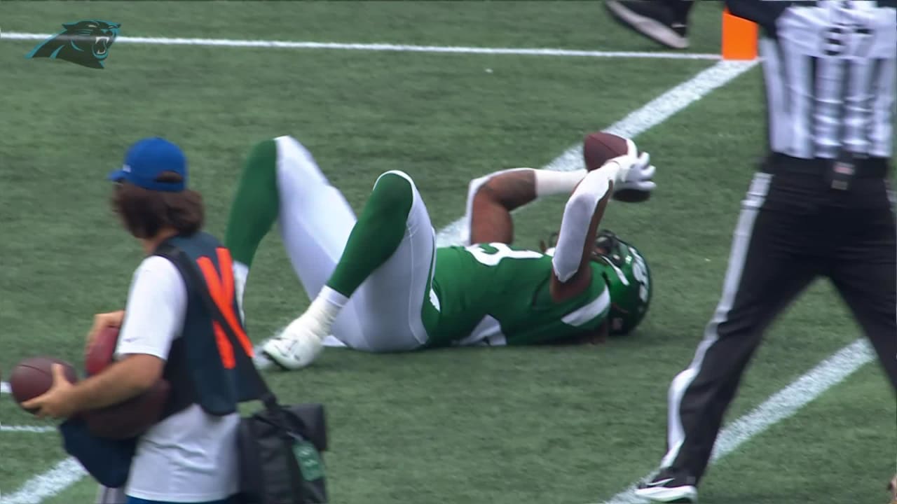 New York Jets quarterback Tim Boyle prevents 90-yard pick-six TD