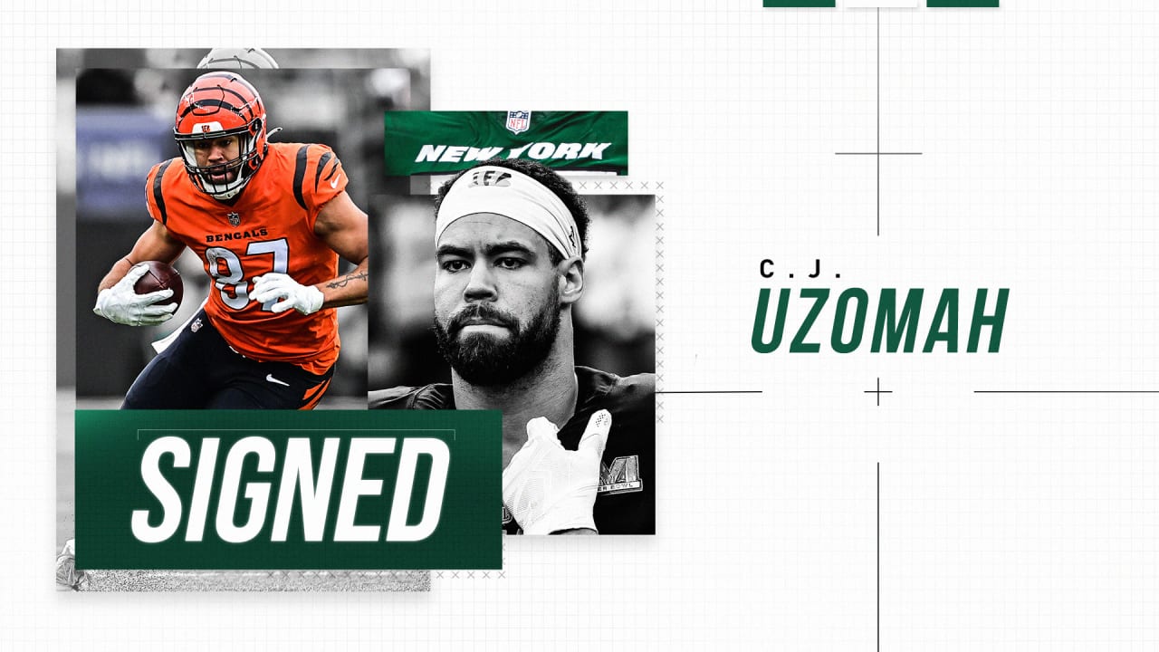 Jets sign another asset for Zach Wilson — Bengals' C.J. Uzomah