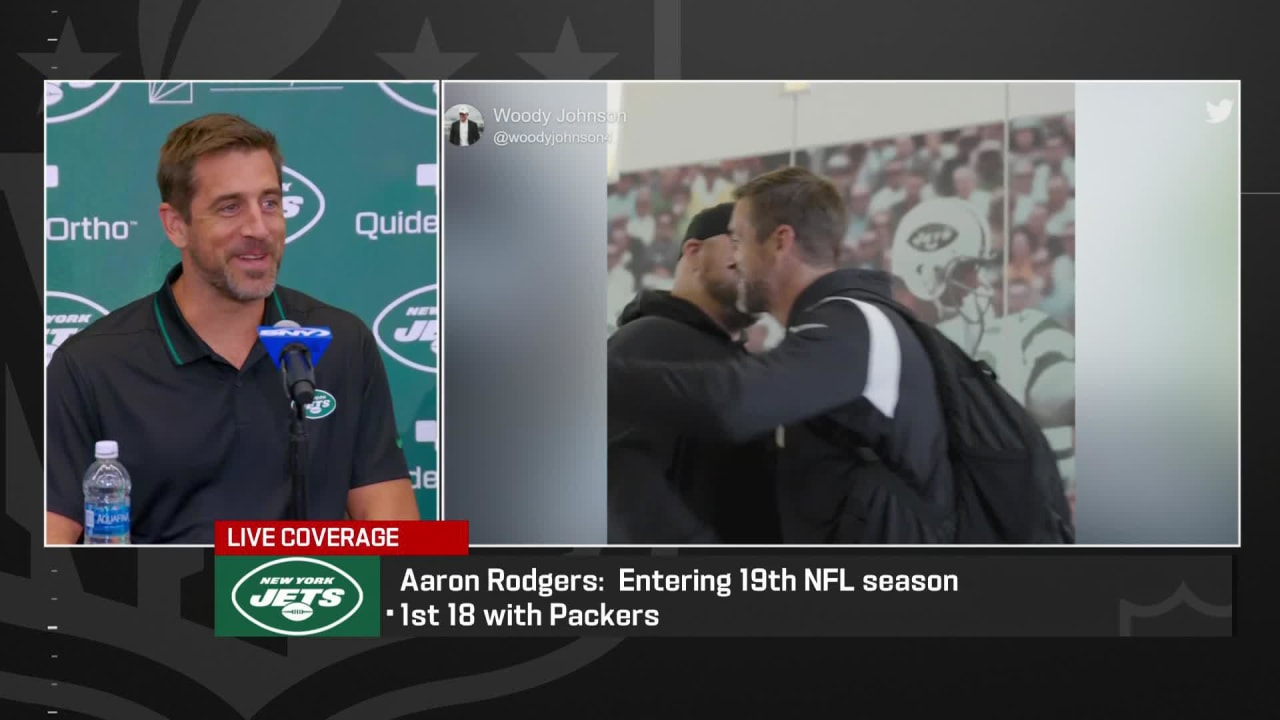 Rodgers hopes to help Jets add to 'lonely' Super Bowl trophy –