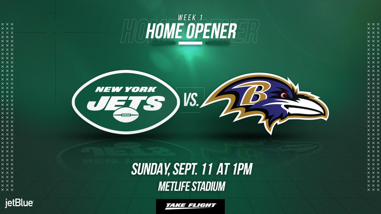 NFL schedule: Jets host Ravens to open 2022 season