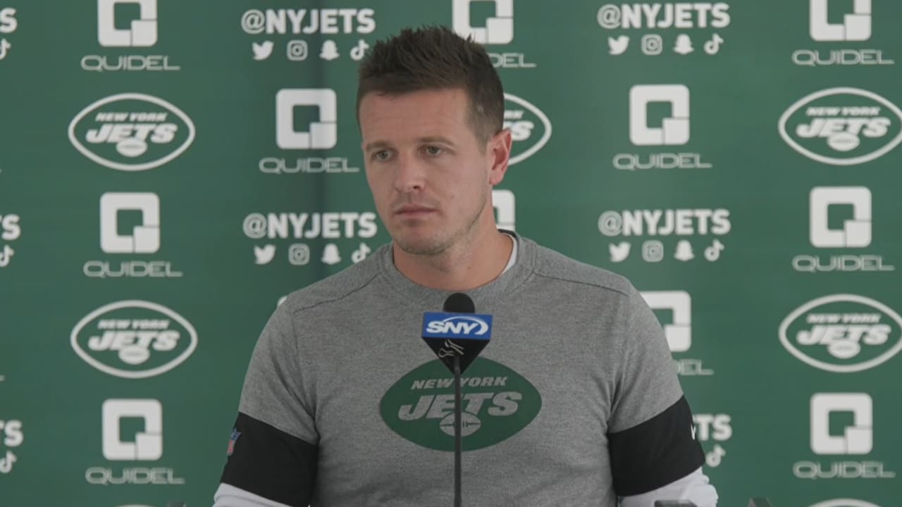 Work' Is the Word as Jets OC Mike LaFleur Coaches Up His New Players