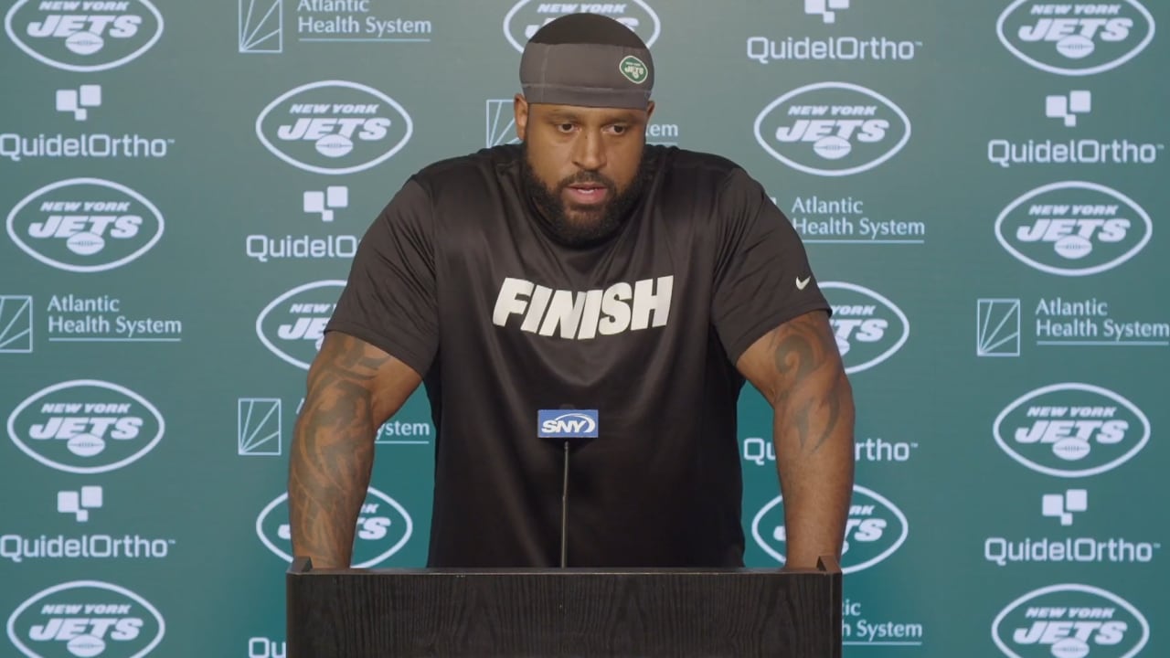 Pro Bowler Duane Brown sees potential in young Jets roster