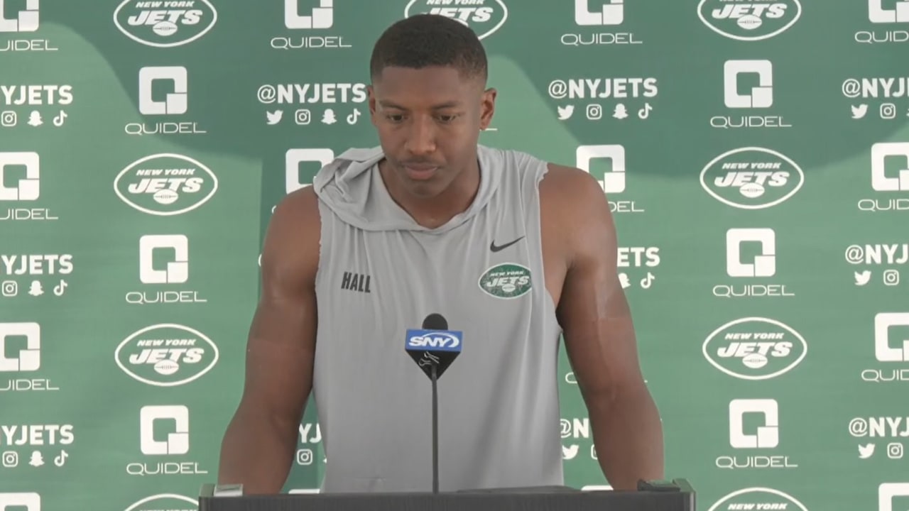 Bryce Hall sees 'hungry' Jets cornerback room in training camp