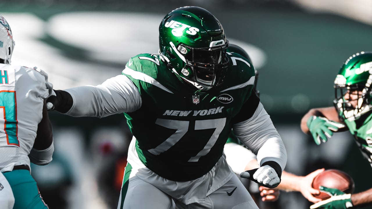 Mekhi Becton preparing for his first game in front of NY Jets fans