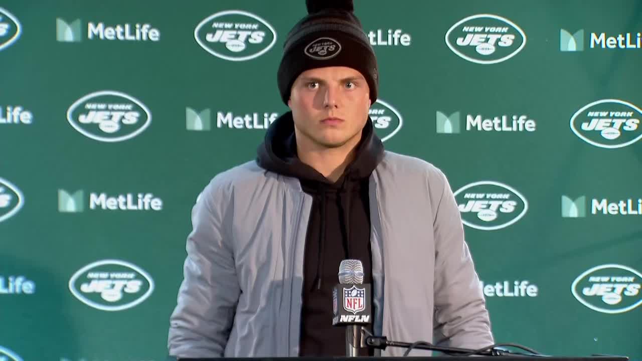 Qb Zach Wilson Postgame Press Conference 12 12 Jets Vs Saints