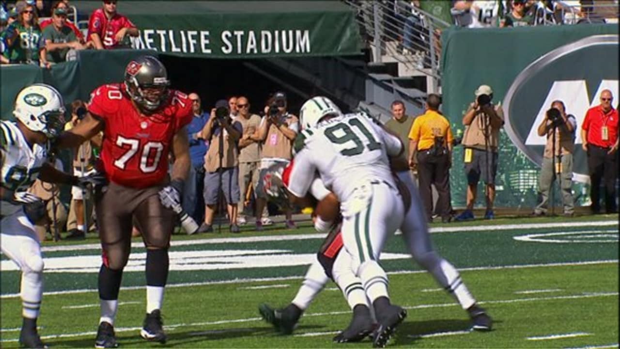 Calvin Pace Sacks Freeman Deep in Bucs Territory
