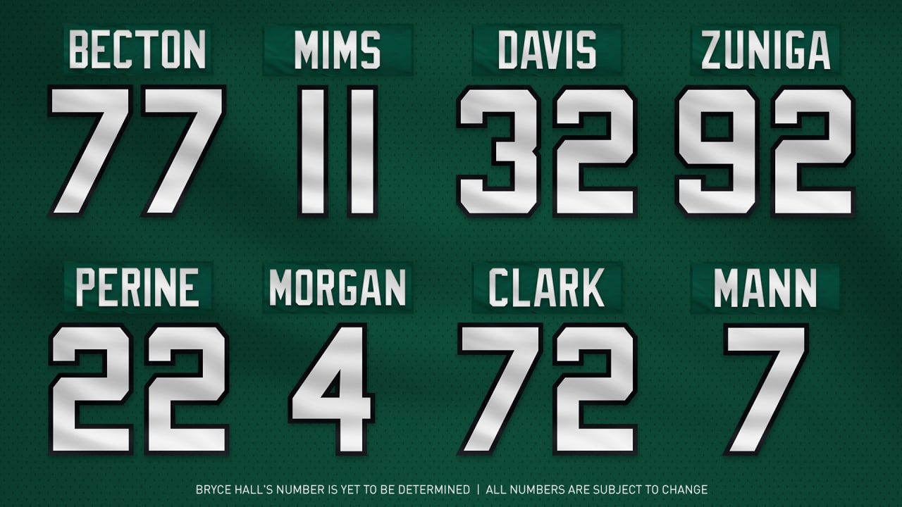 nfl jersey numbers